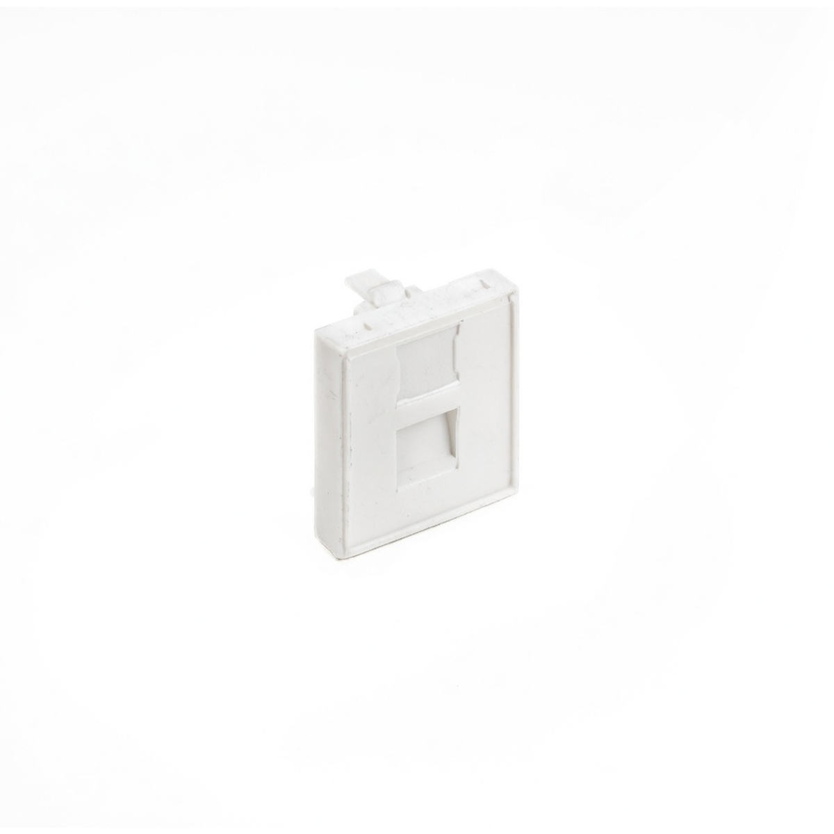 Лицевая панель NTSS PREMIUM, 45×45 мм, для модуля Keystone, со шторкой